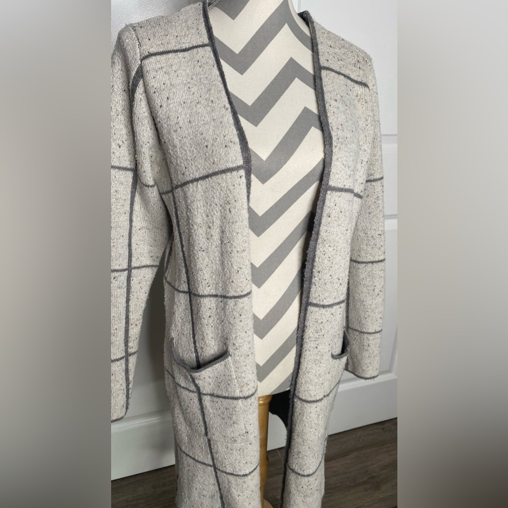 Apt. 9 Plaid PM Cardigan - Picture 4 of 10